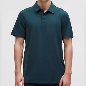 Lululemon Men's ShowZero™ Slim-Fit Polo Shirt | Free Bag | Indochine Blue | NEW